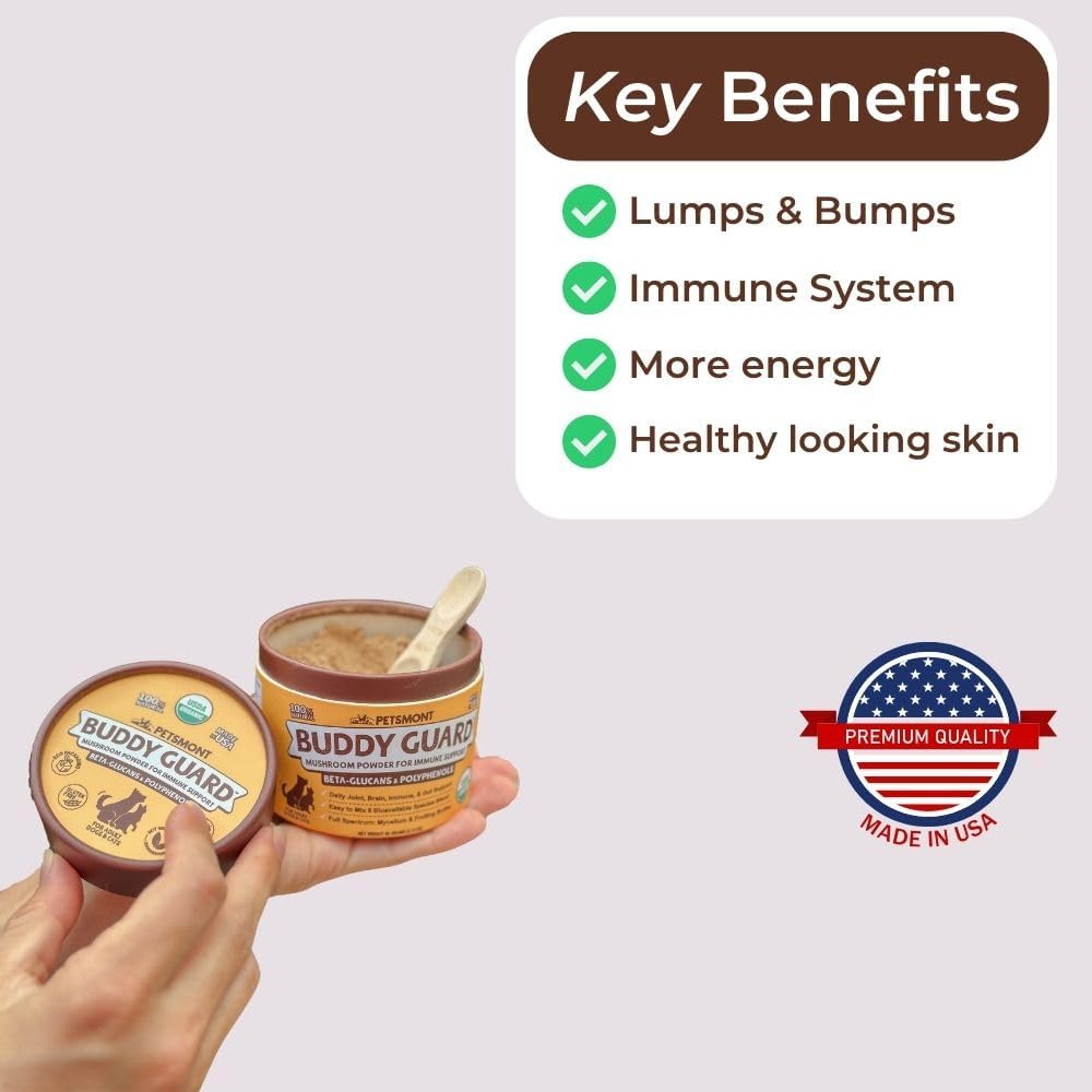 PETSMONT BUDDY GUARD: The Supplement For Dogs With Lumps & Bumps